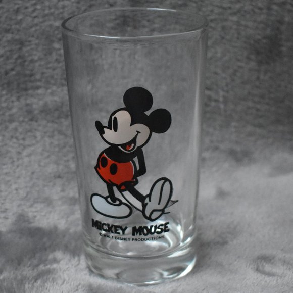 Disney Other - Vintage Mickey Mouse Glass